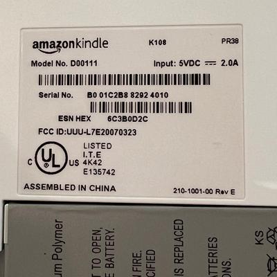 Amazon Kindle D00111 Working Great Condition
