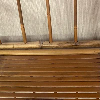 Vintage Bamboo Shelf