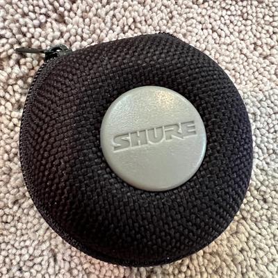 Shure Earbuds w Case - Tested Works