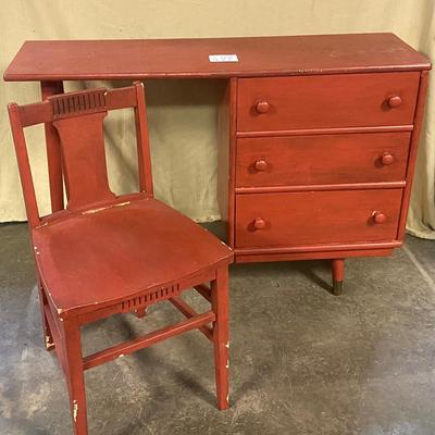Vintage MCM Desk and Chair