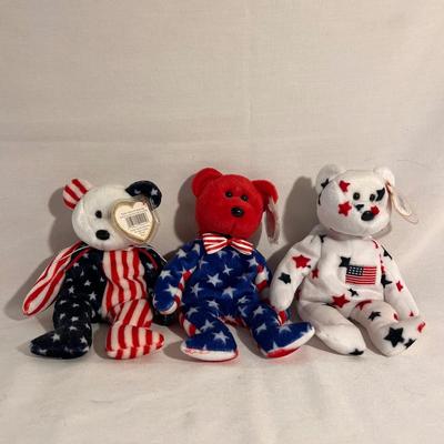 American Themed Beanie Babies (B1-DZ)