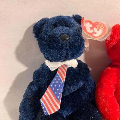 American Themed Beanie Babies (B1-DZ)