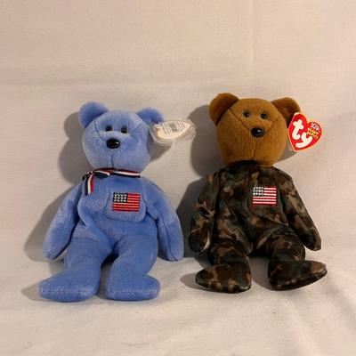 American Themed Beanie Babies (B1-DZ)