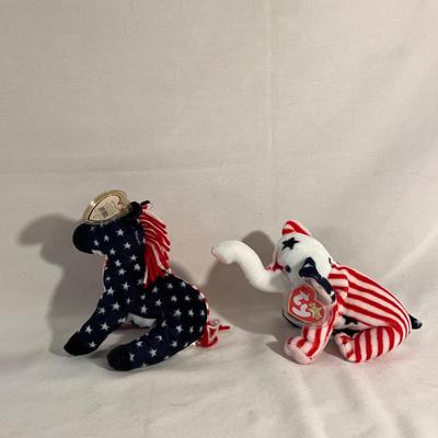 American Themed Beanie Babies (B1-DZ)