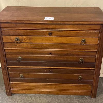 Vintage Wood Dresser