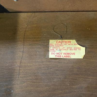 Parsons Sewing Machine Lift Cabinet