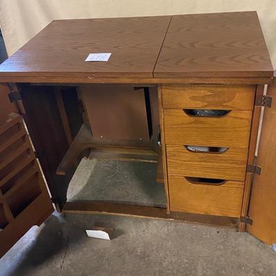 Parsons Sewing Machine Lift Cabinet