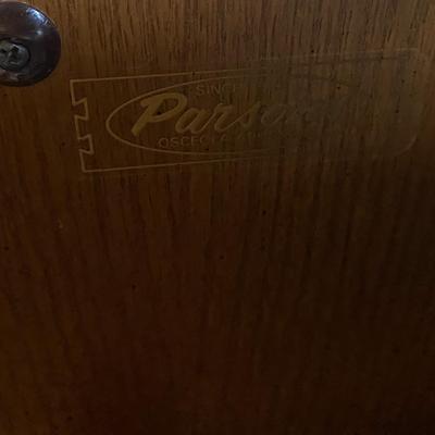 Parsons Sewing Machine Lift Cabinet