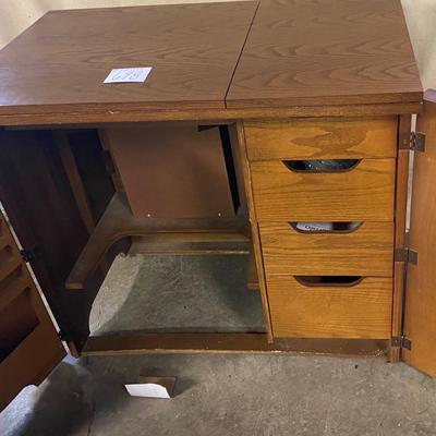 Parsons Sewing Machine Lift Cabinet