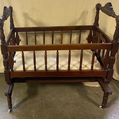 Vintage Victorian Baby Cradle
