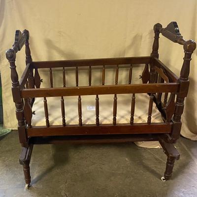 Vintage Victorian Baby Cradle