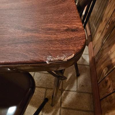 Three Samsonite Card Tables with Chairs (BDB-JS)