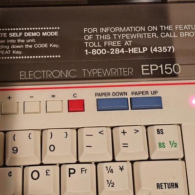 Brother EP 150 Electronic Typewriter w/ Typewriter Paper (BDB-JS)