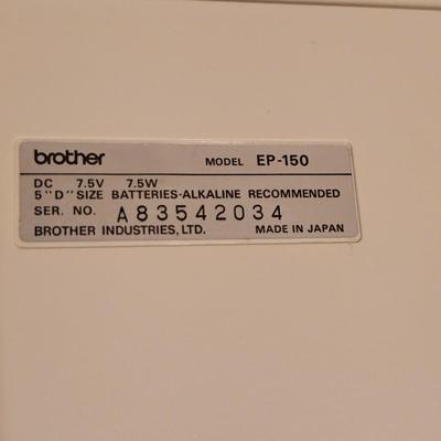 Brother EP 150 Electronic Typewriter w/ Typewriter Paper (BDB-JS)
