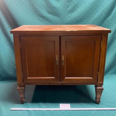 Vintage 2 Door Record Cabinet