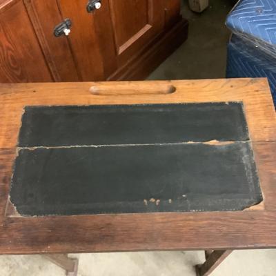 1148 Arts & Crafts Oak Writing Desk