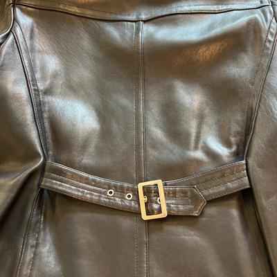 New Jones NY Leather Moto Jacket XL