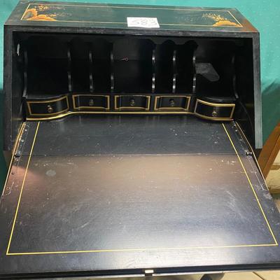 Vintage Asian Chinoiserie Desk