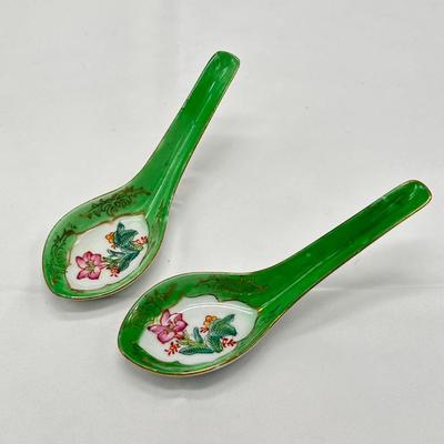 Pair Of Chinese Spoon-1970s