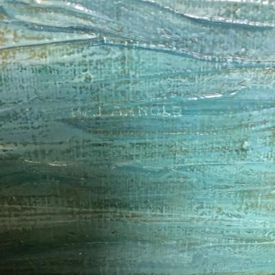 1149 Original Oil Of Seascape By Jay Arnold Outward Bound