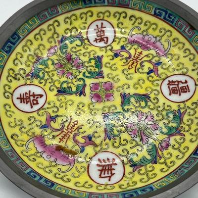 Large Beautiful Plate From Hong Kong