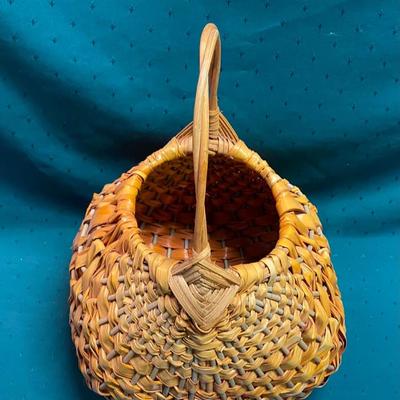 Vintage Banana Leaf Basket