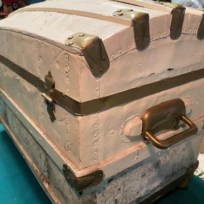 Vintage Camelback Trunk