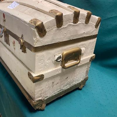 Vintage Camelback Trunk