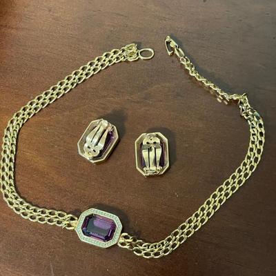 Formal Set by St John w/ Clip Earrings & More (BBC-SS)