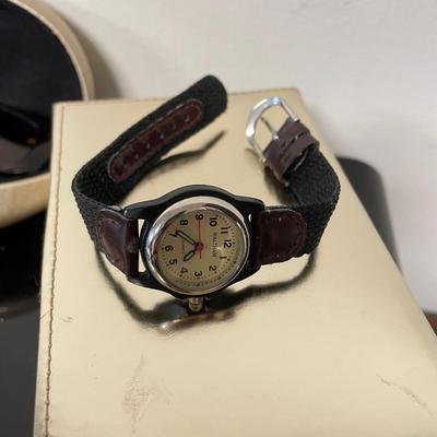 Waltham Watch, St John Sunglasses & Travel Jewelry Box (BBC-SS)