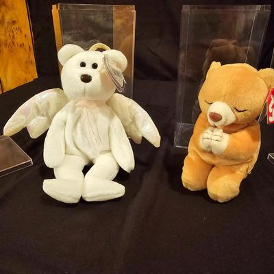 Assorted Beanie Baby Collectibles in Cases ( BDB-JS)