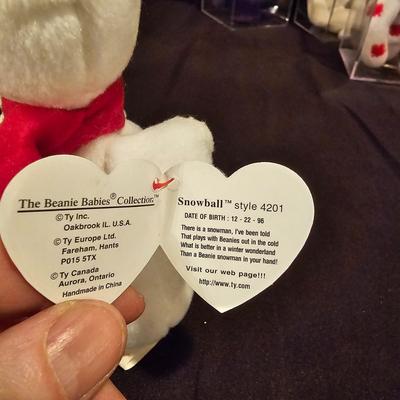 Assorted Beanie Baby Collectibles in Cases ( BDB-JS)