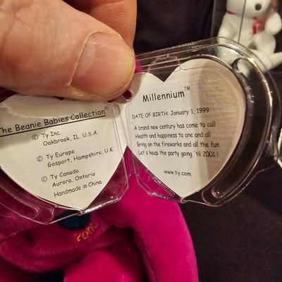 Assorted Beanie Baby Collectibles in Cases ( BDB-JS)