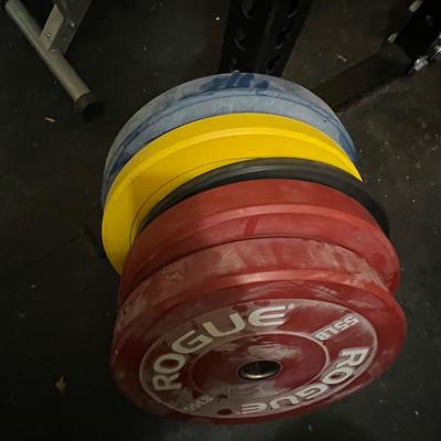 Rogue Squat Rack Set with Bench