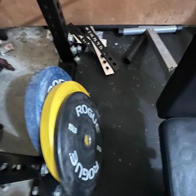 Rogue Squat Rack Set with Bench