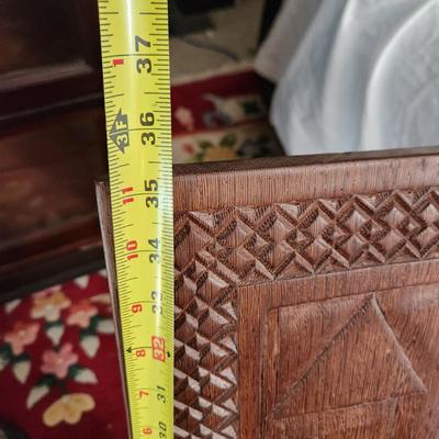 African Hand Carved Wood Chair