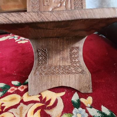 African Hand Carved Wood Chair