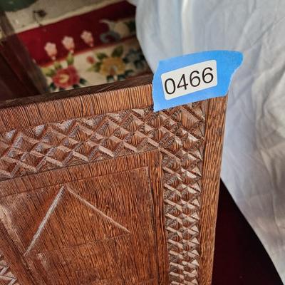 African Hand Carved Wood Chair