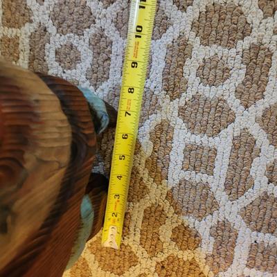 Vintage Mid Century Wood Possible Witco Tiki Cat 41" tall