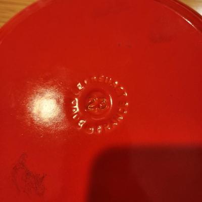 2 Le Creuset Pan 23 & Casserole 16-21