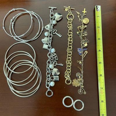 10K & 14K Bracelets, 10K, 14K & Sterling Charms (BBC-SS)