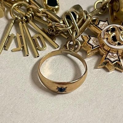 10K & 14K Bracelets, 10K, 14K & Sterling Charms (BBC-SS)