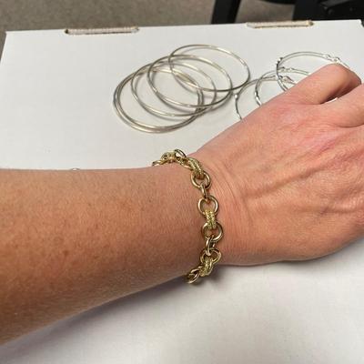 10K & 14K Bracelets, 10K, 14K & Sterling Charms (BBC-SS)