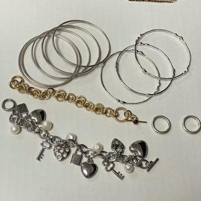 10K & 14K Bracelets, 10K, 14K & Sterling Charms (BBC-SS)