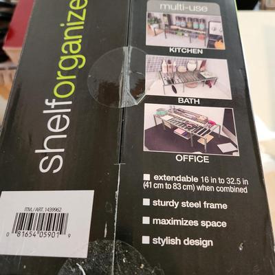 Lot of 4 new in Box Kitchen Organizers Shelving Racks