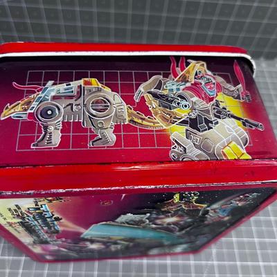 1986 TRANSFORMER Lunch Box