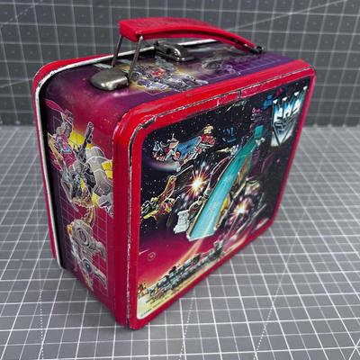 1986 TRANSFORMER Lunch Box