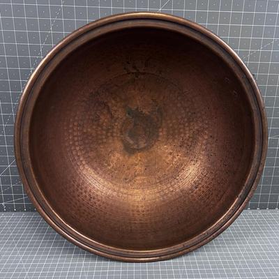 Hammered Copper Pot 