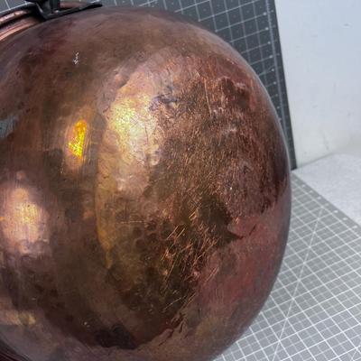 Hammered Copper Pot 