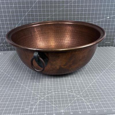 Hammered Copper Pot 